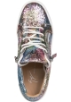 Giuseppe Zanotti Women's multicolor glitter sneakers with laces and zippers