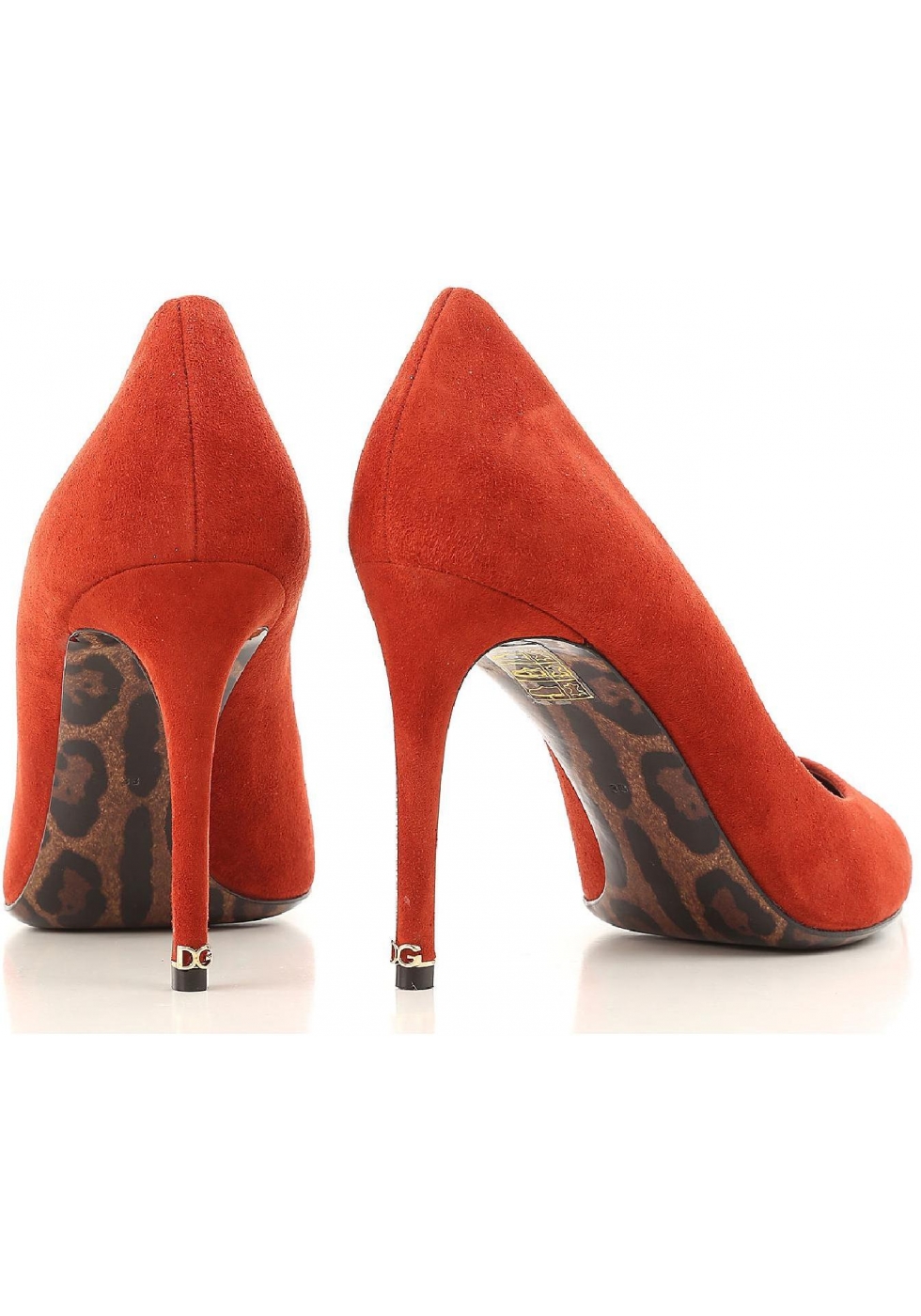 Dolce&Gabbana Women's High heel stiletto Classic pumps in Burnt Suede ...